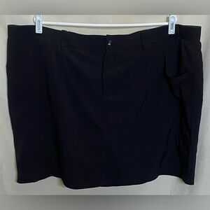 Lee Active Performance Comfort Waist Plus Size Black Skort